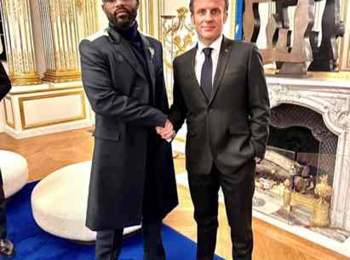 De passage à Bandalungwa, fief originel de l’artiste à Kinshasa : Voici pourquoi Macron s’intéresse trop à Fally !