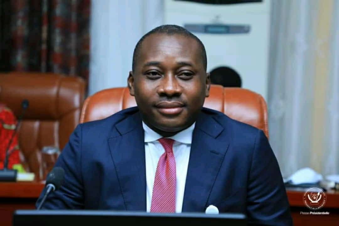 Guy Loando Mboyo ministre d’État en charge de l’Aménagement du territoire depuis avril 2021. 