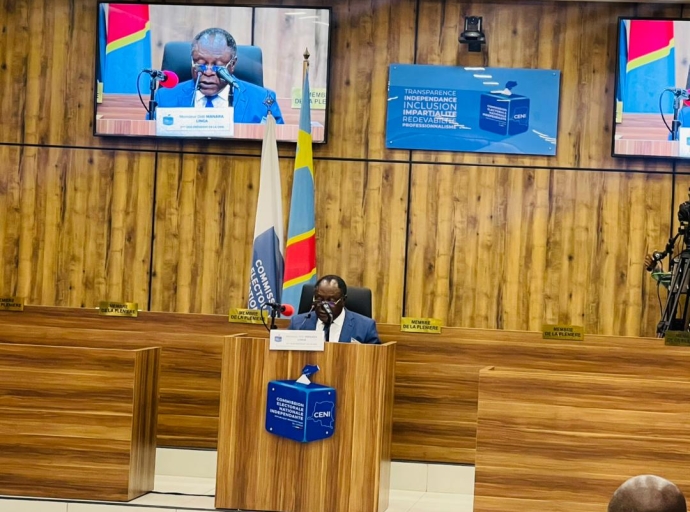 ‘’Mauvaise foi’’ de Nangaa étalée, Processus électoral : la CENI présente les exploits réalisés par le nouveau management de Denis Kadima