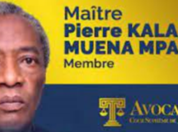Illégalité de comparution des Avocats de fond devant toutes les hautes juridictions de Cassation et la Cour Constitutionnelle depuis 2000, RDC : Me Kalala Muena Mpala alerte le Professeur André Mbata