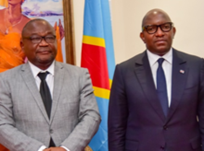 Gouvernement-CNDH : Sama Lukonde et Paul Nsapu échangent sur les questions des Droits de l’Homme en RDC
