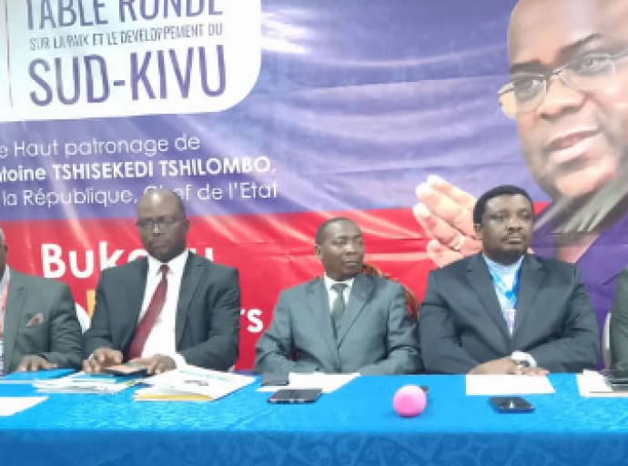 Table ronde pour la paix et le développement, Sud-Kivu : les participants optent pour la mise en place de l'agenda décennal (2023-2033) pour la stabilisation