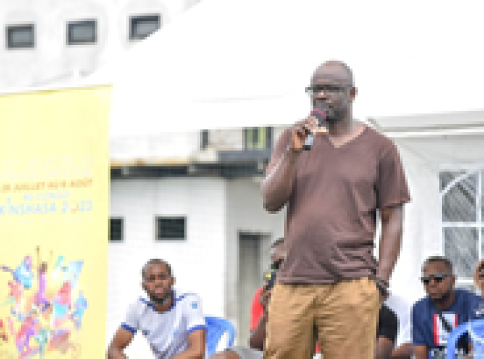 IXes Jeux de la Francophonie : Lilian Thuram à la manœuvre d’une vaste mission de mobilisation des jeunes à Kinshasa