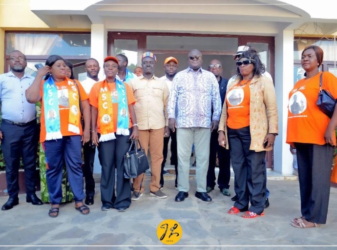 En tournée de redynamisation du Parti au Kongo Central, MSC : Laurent Batumona présente trois regroupements qui changent toute la donne politique