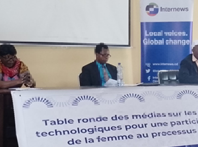 Kinshasa :un débat organisé par Internews autour des innovations technologiques