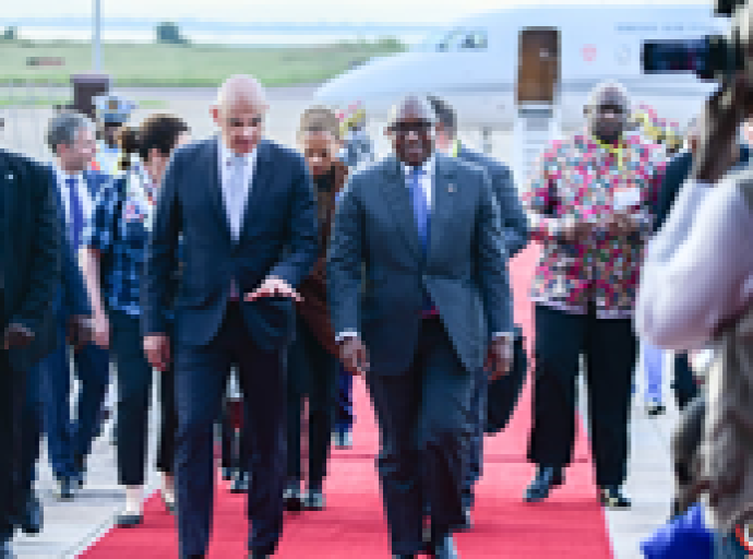 Le Président Suisse depuis hier à Kinshasa : Alain Berset accueilli à bras par Sama Lukonde