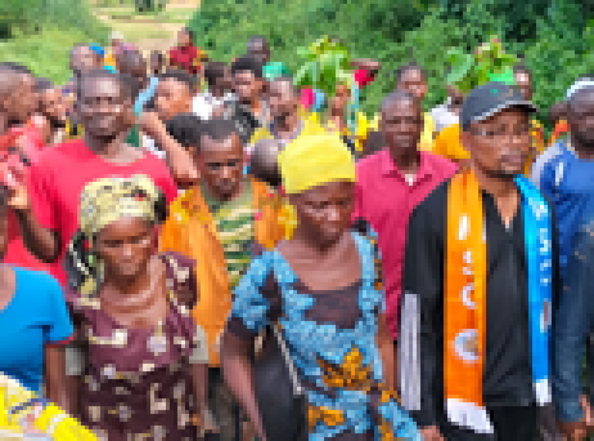 MSC/Sankuru : Raphaël Lokuna Okungu s’implique pour le changement social à Lomela