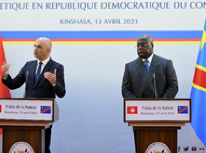 En conférence de presse, RDC : Tshisekedi et Berset réagissent sur les enjeux de l’heure