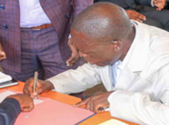 L’octroi à crédit des parcelles aux cadres et agents RDC: TRANSCO et l'Entreprise GADM signent un protocole d'accord