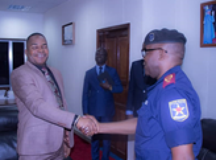 Cour Constitutionnelle –Police Nationale Congolaise : Le Général Benjamin Alongabony chez Dieudonné Kamuleta