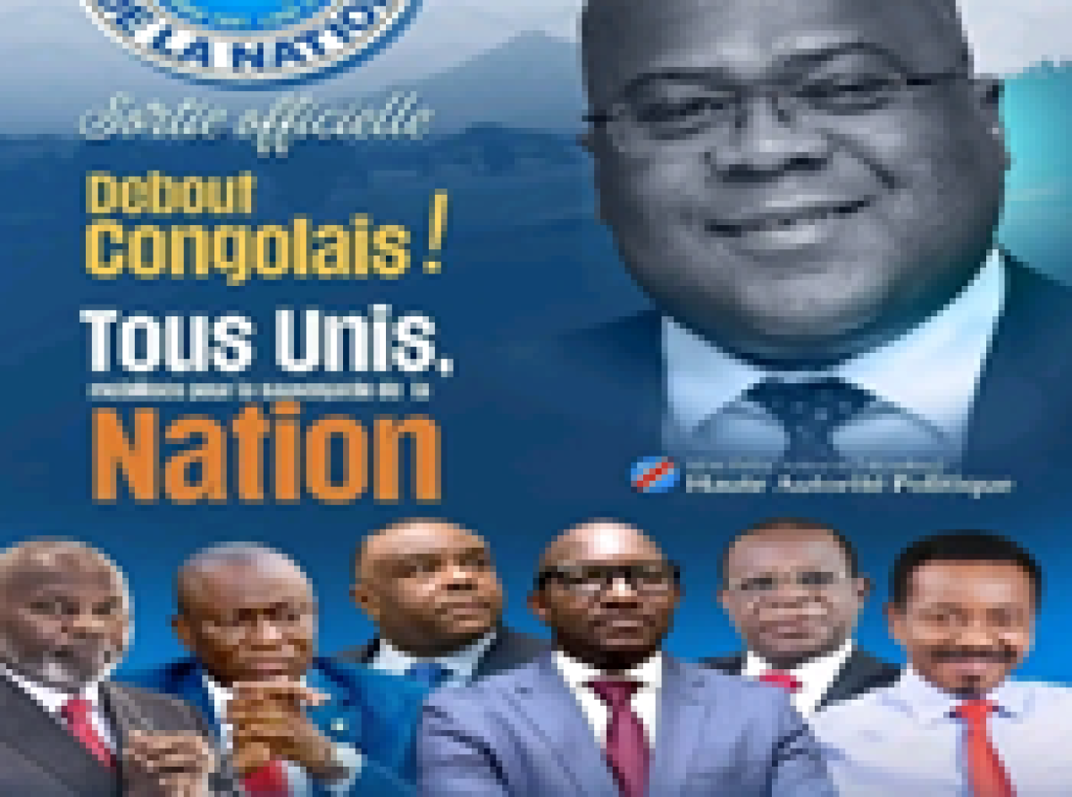 Sortie officielle de l’Union sacrée : Stade des martyrs : les appels à la mobilisation générale de la population se multiplient !