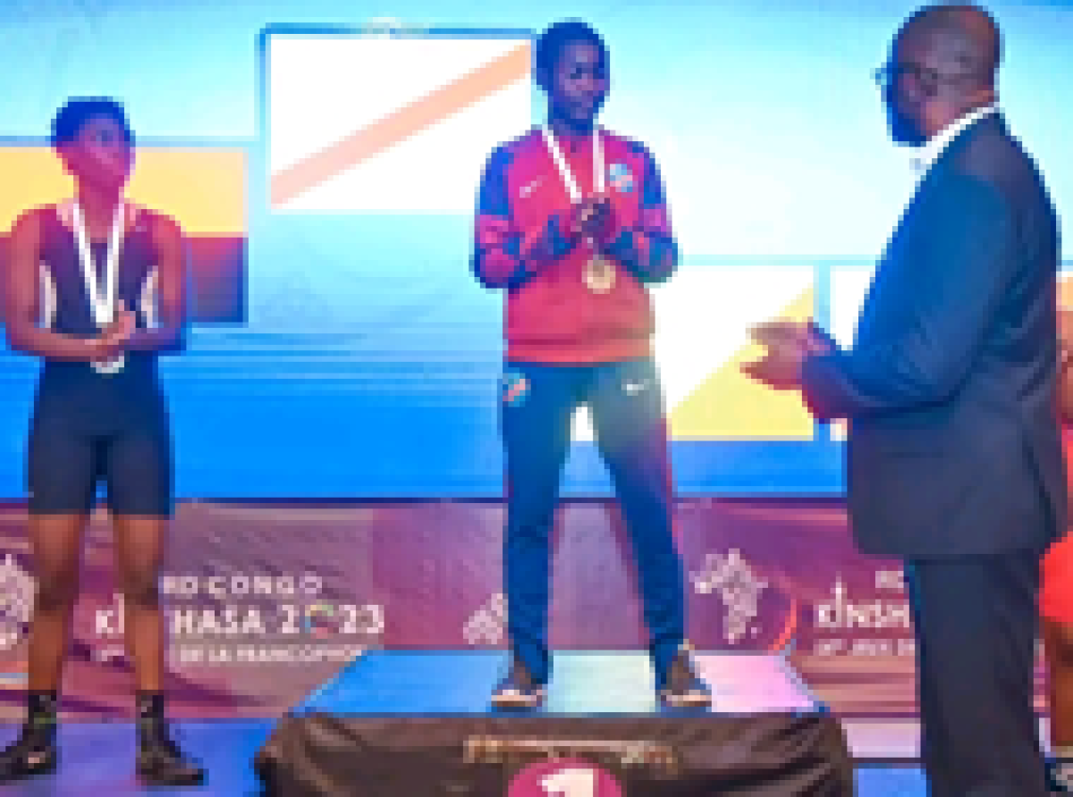IXe Jeux de la Francophonie : Isidore Kwandja apprête les acteurs de la lutte libre par une compétition test