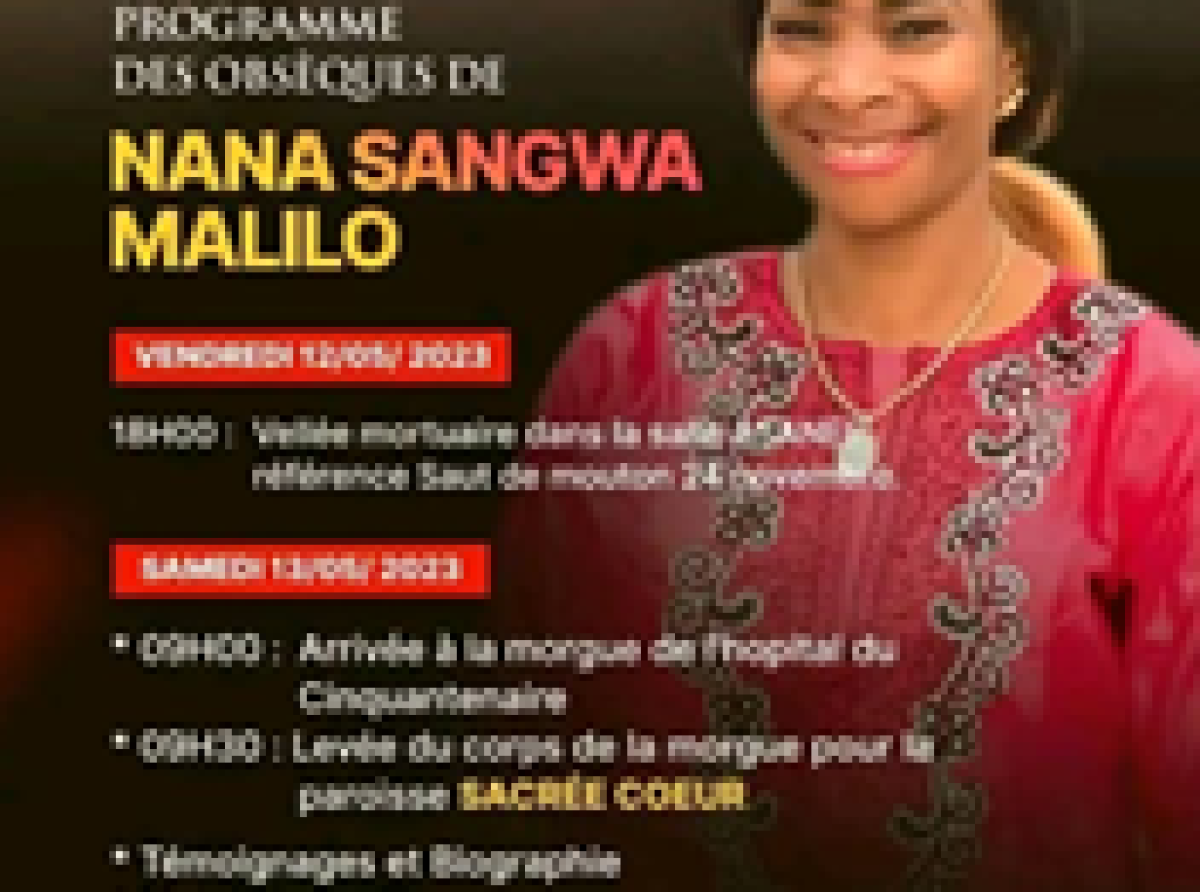 U.C.C. DON AKAM : Hommages dignes rendus à Mme Nana Sangwa !