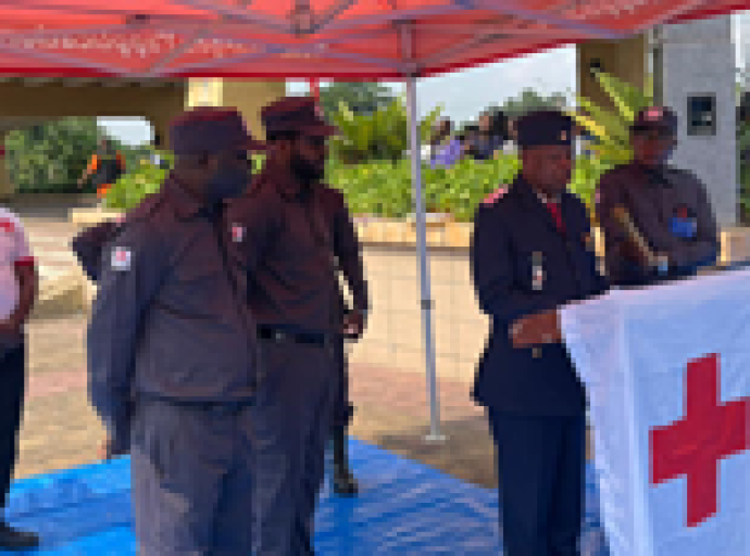 Célébration de ses 160 ans d’existence, RDC : la Croix-Rouge installe officiellement la Brigade Féminine