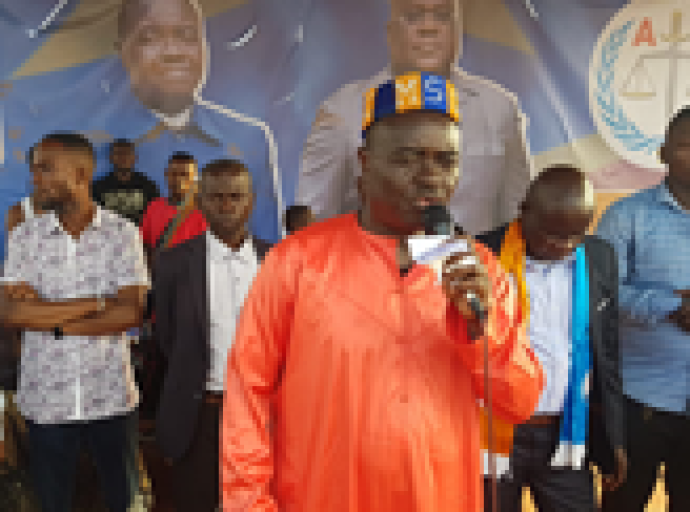 En tournée de dynamisation de sa base ,Kikwit : Laurent Batumona lance ‘’2023 100% Fatshi’’