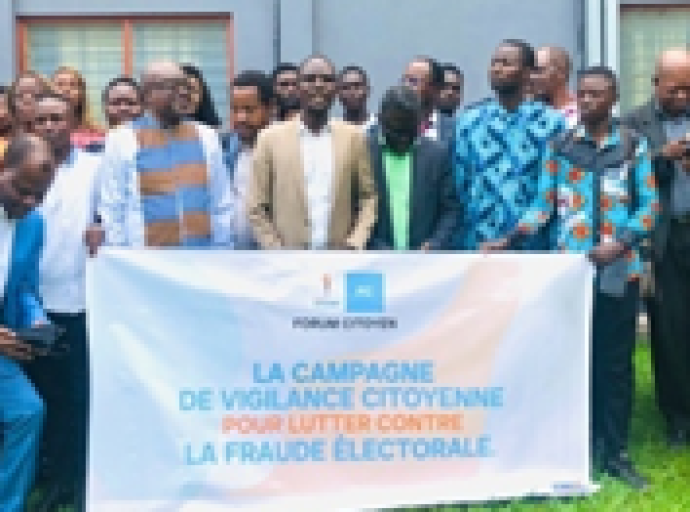RDC : lancement de la campagne de vigilance citoyenne pour lutter contre la fraude électorale