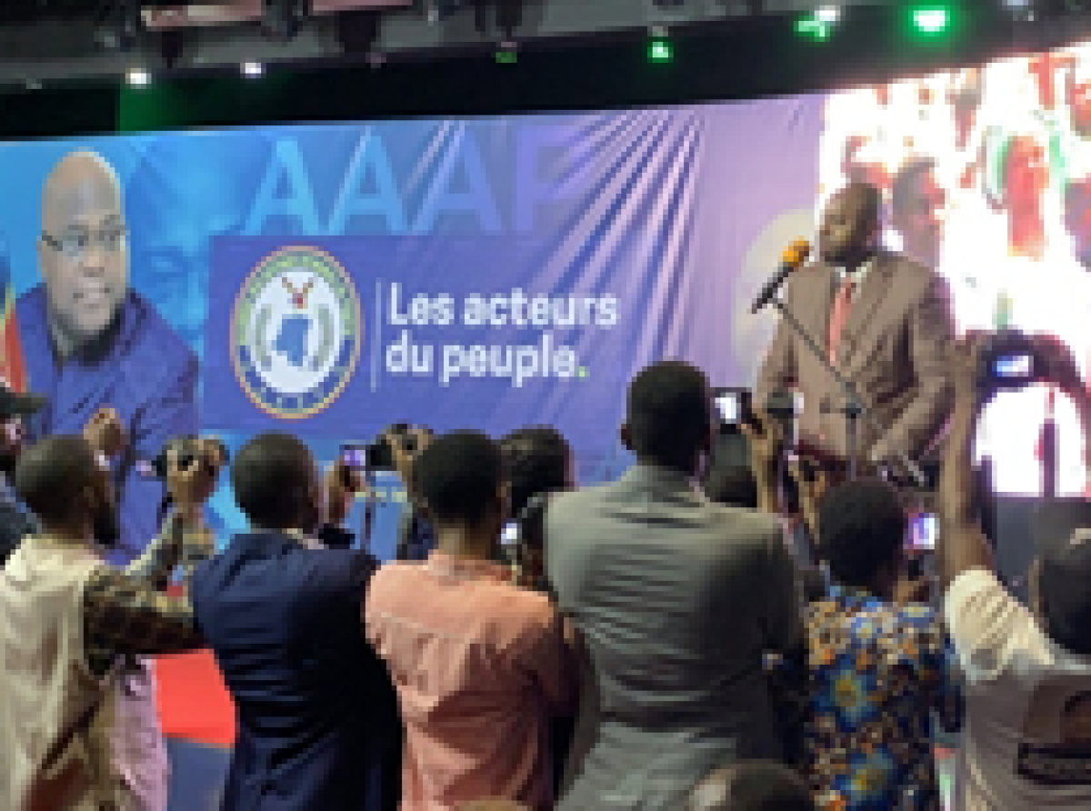 RDC : Tony Kanku Shiku et AAAP se rangent derrière Félix Tshisekedi