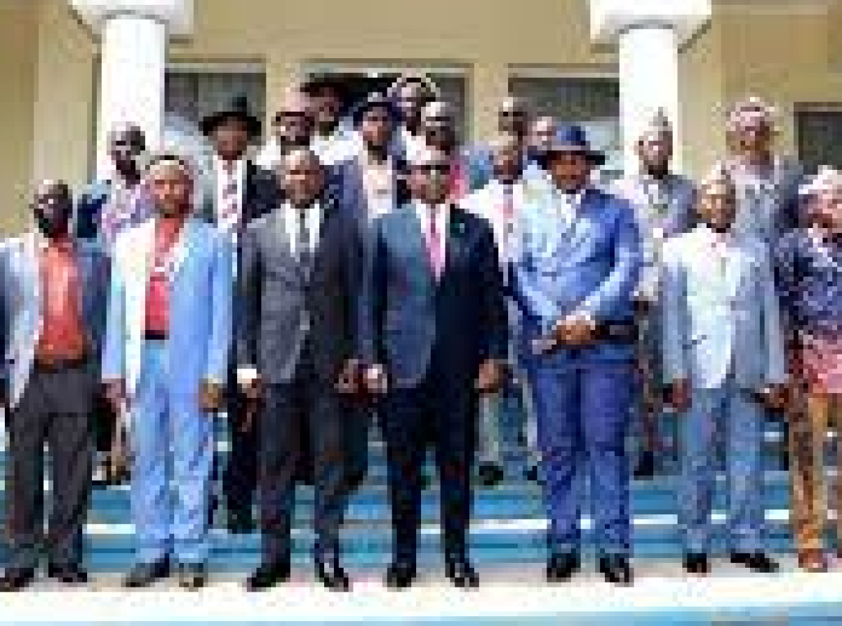 Haut-Katanga : Jean-Michel Sama Lukonde s'est entretenu avec les autorités traditionnelles de l'espace Grand Katanga