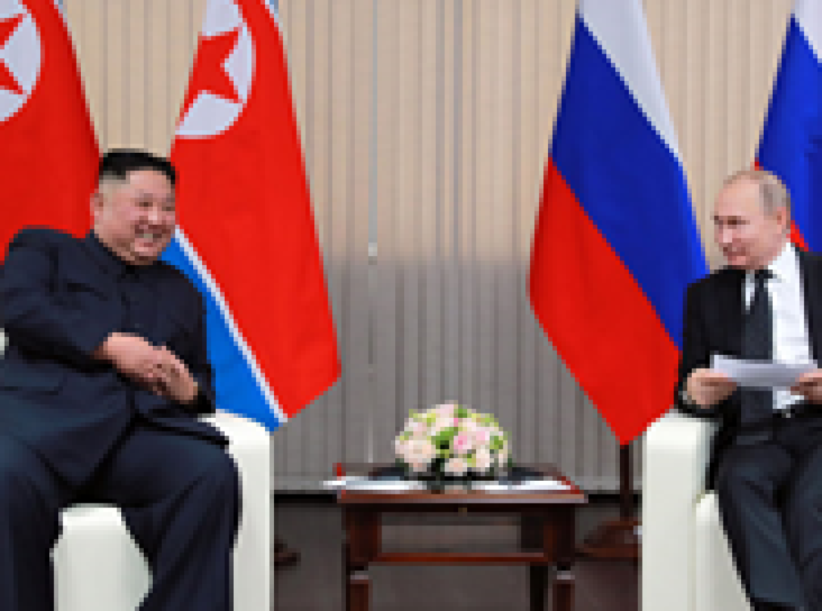KIM JONG UN vient de féliciter V.V. POUTINE