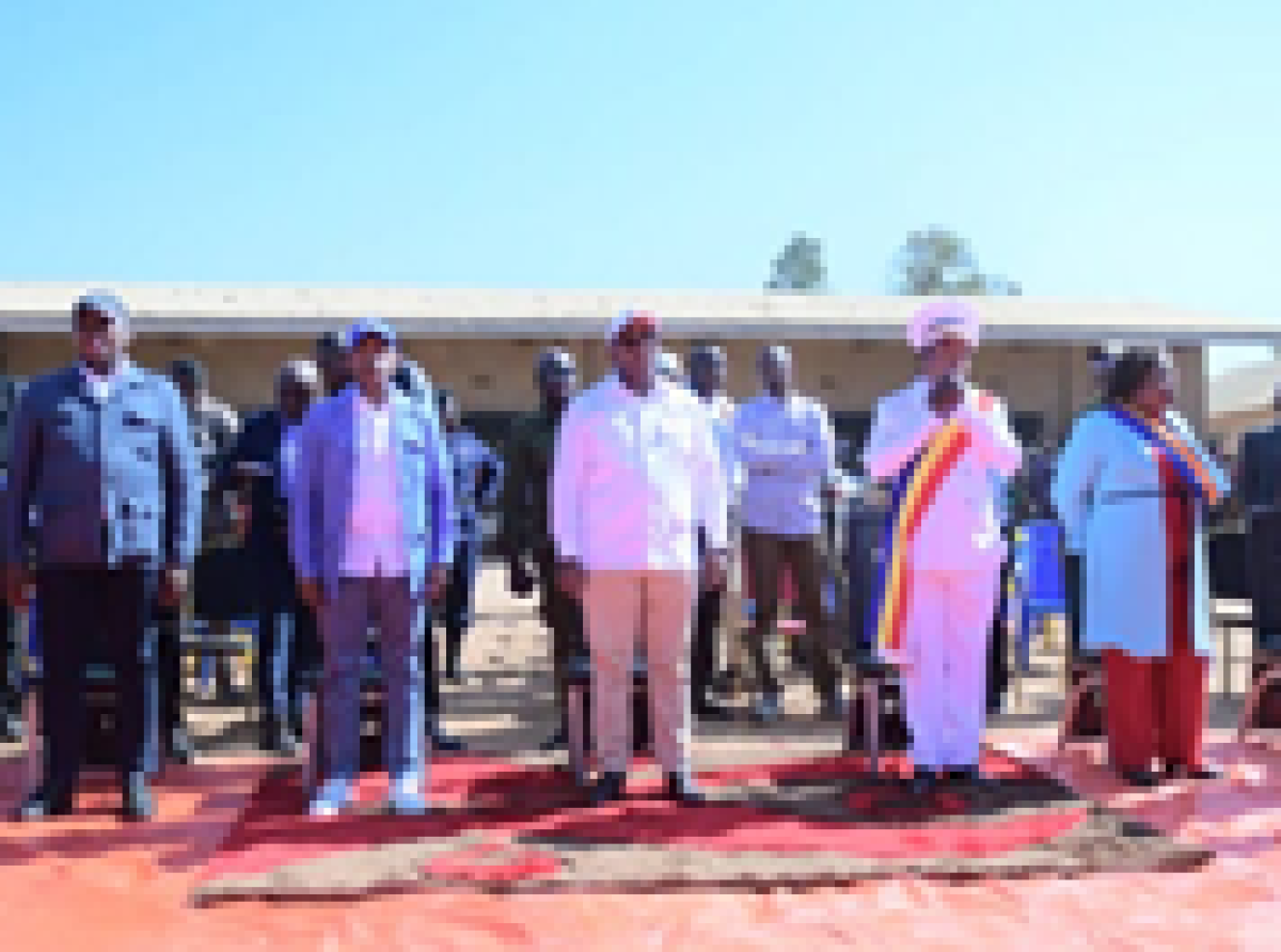 Programme de développement à la base des-145 T : Sama Lukonde satisfait de l’évolution des travaux de construction des infrastructures à Kasenga