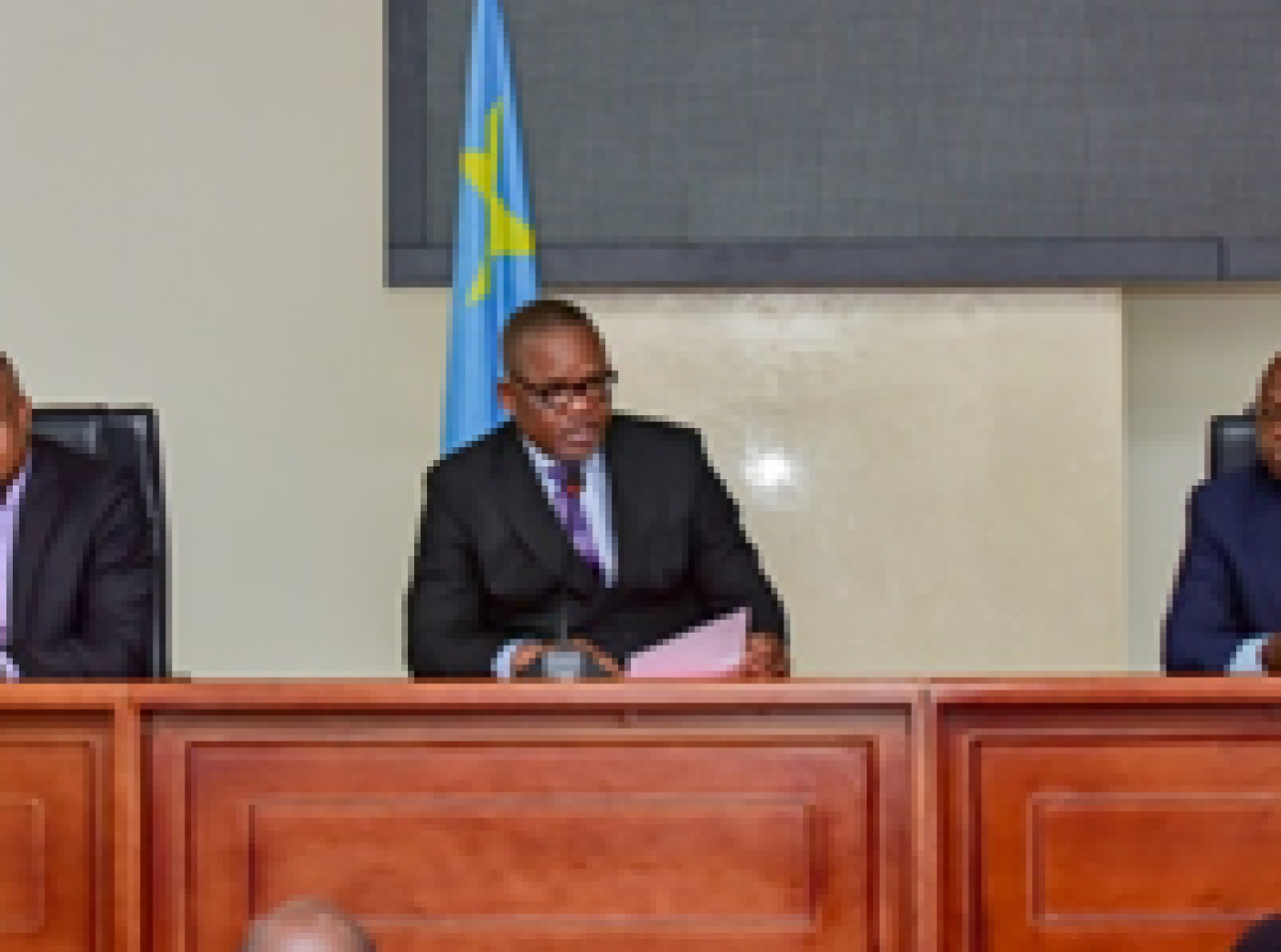 RDC : Peter Kazadi préside la clôture des travaux préparatoires de la Table ronde sur l'état de siège