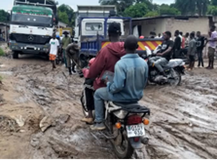 Lutendele/Mont-Ngafula : la route des Caravanes dans les oubliettes