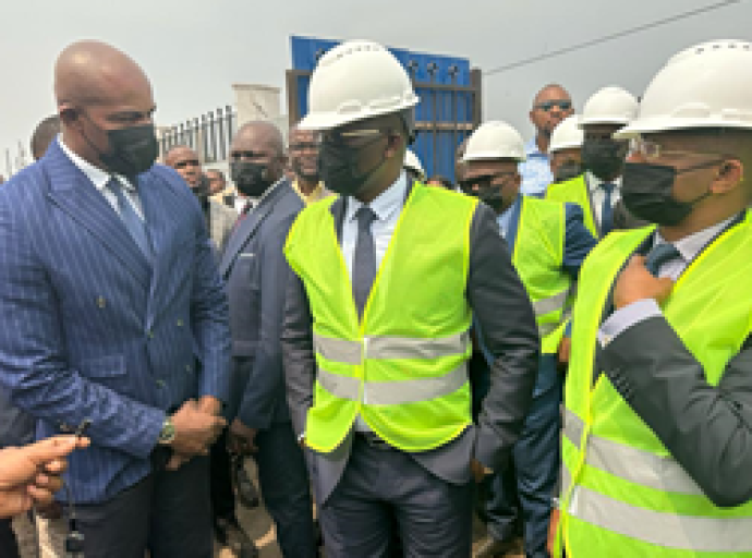 Inspection des travaux de modernisation de la FIKIN, Jean-Lucien Bussa : ‘‘L’ouvrage sera livré dans 14 mois’’