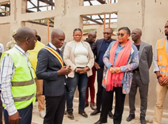 En mission de contrôle du PDL-145 T au Kongo Central : Judith Suminwa enchantée par l'avancement des travaux
