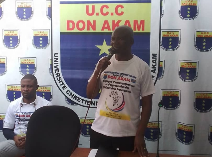 RDC : UCC Don Akam lance une campagne d’accompagnement et d’appropriation des IXès Jeux de la Francophonie 