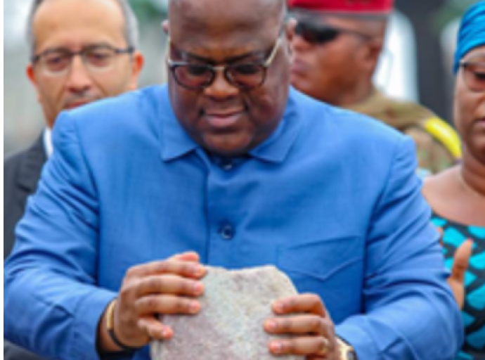 Construction du Centre des ressources Musala, Institut Agricole de Mombele : Félix Tshisekedi donne le go des travaux