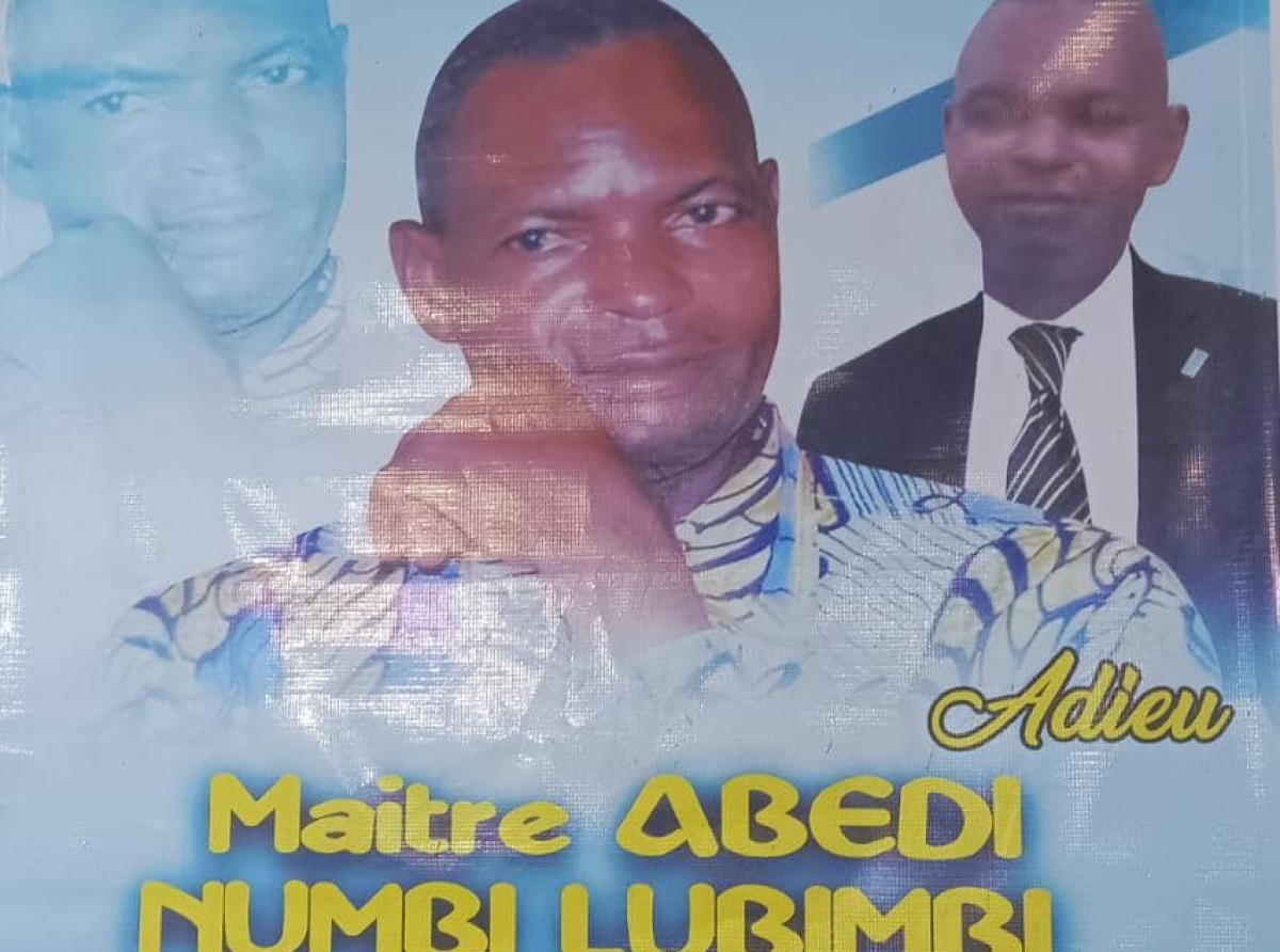 Grands Hommages à Cadet Abedi Numbi Ntshikie Lukiengie