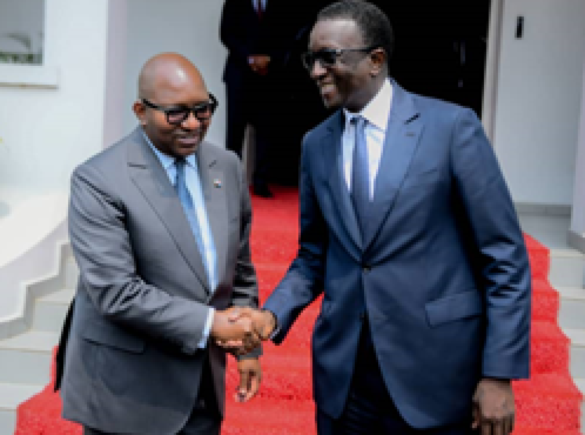 Kinshasa : le Premier Ministre Ivoirien Patrick AChi félicite Félix Tshisekedi et Sama Lukonde