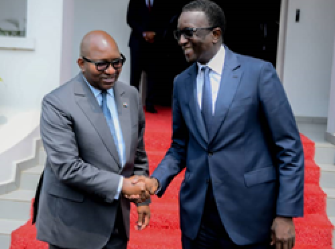 Kinshasa : le Premier Ministre Ivoirien Patrick AChi félicite Félix Tshisekedi et Sama Lukonde