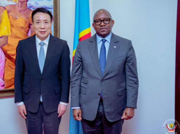 Mise en œuvre de grands projets socio-économiques en faveur de la RDC, Primature : Sama Lukonde s’entretient avec une délégation du Gouvernement chinois