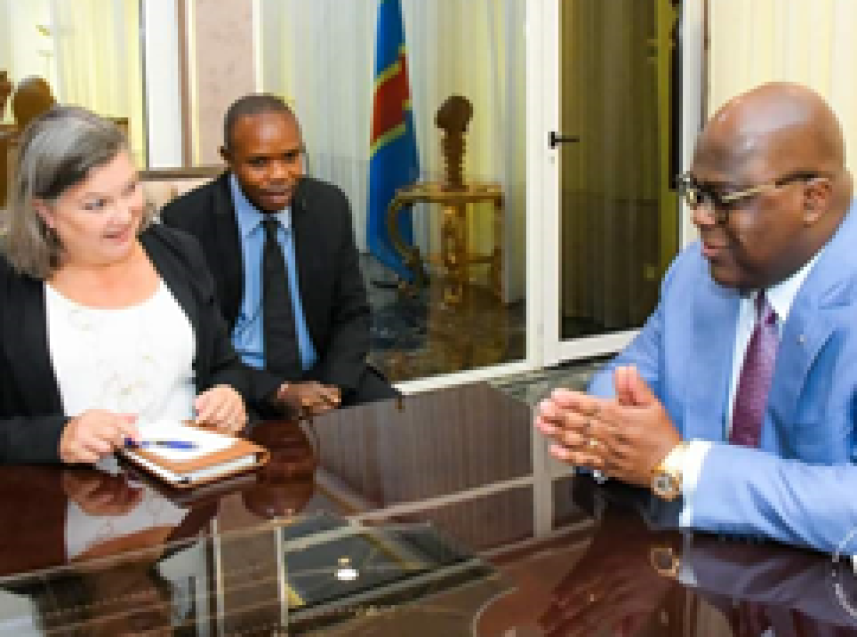 RDC : les USA apportent leur soutien au processus électoral et octroient 48 millions USA d’aide humanitaire