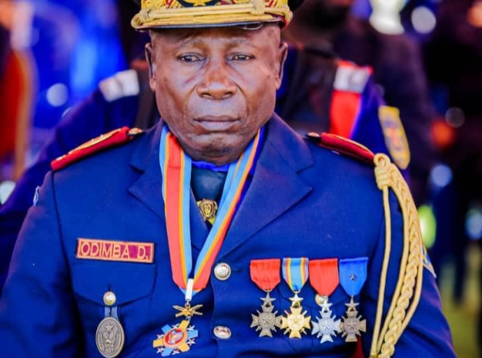 Commissaire Divisionnaire, Dieudonné Odimba Okito : le nouveau Commissaire provincial de la Police Nationale Congolaise du Haut-Katanga