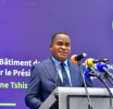 Pose de la première pierre du nouveau Bâtiment de la Cour Constitutionnelle , Dieudonné Kamuleta : ‘‘Il ne s’agit pas uniquement d’avoir un bâtiment, mais plutôt de s’engager plus que jamais à satisfaire aux exigences d’une véritable justice Constitutionn
