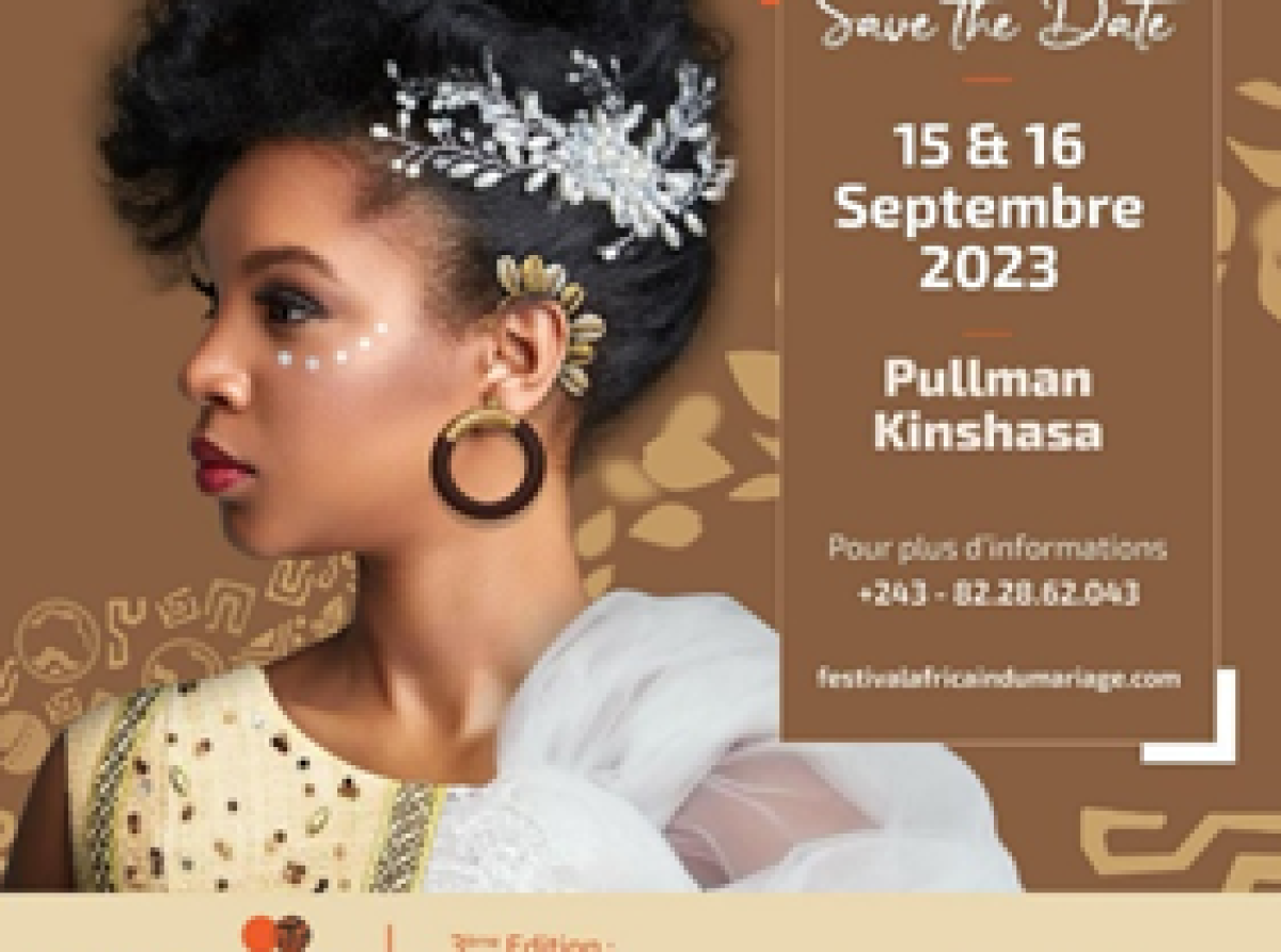 Kinshasa : le Festival Africain du Mariage annonce sa 3ème édition du 15 au 16 septembre 2023