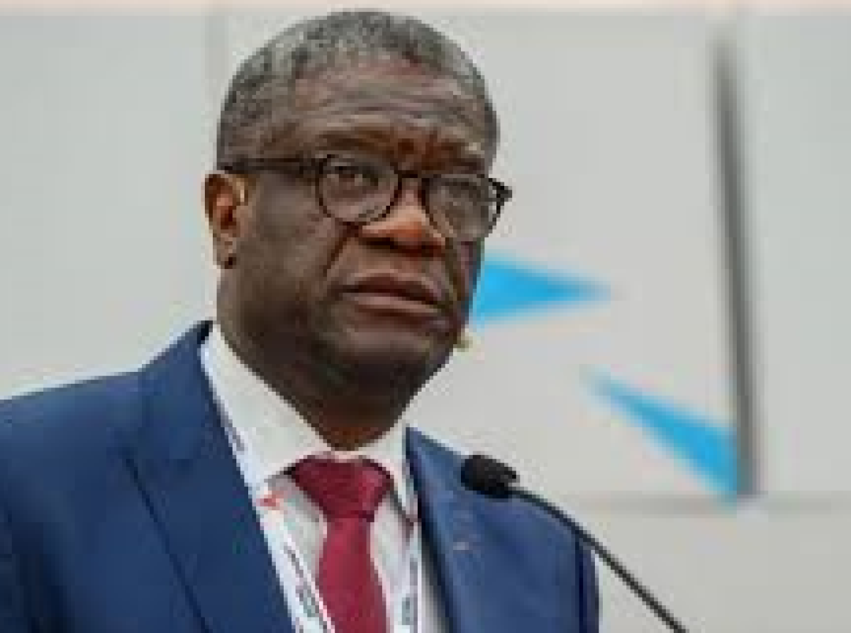 RDC : Denis Mukwege appelle les autorités à une éthique de responsabilité !