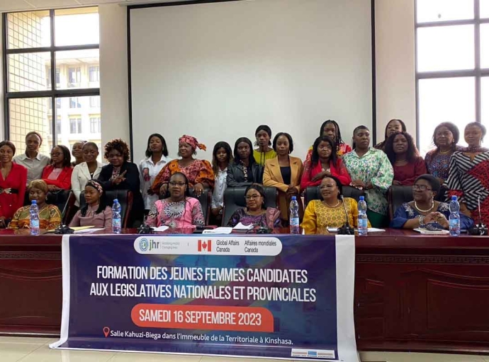 Panel des Femmes Politiques, Elections : des femmes informées pour réformer la politique de la RDC en 2024