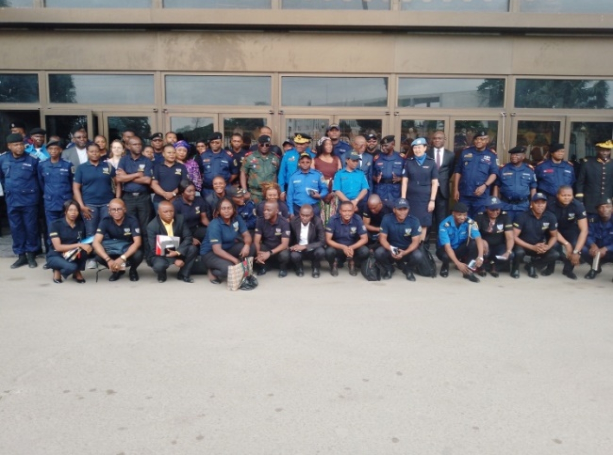 Lancement de la formation de la 5ème promotion des inspecteurs,PNC : Patience Mushid Yav appelle à plus d’assiduité, de discipline et d’abnégation