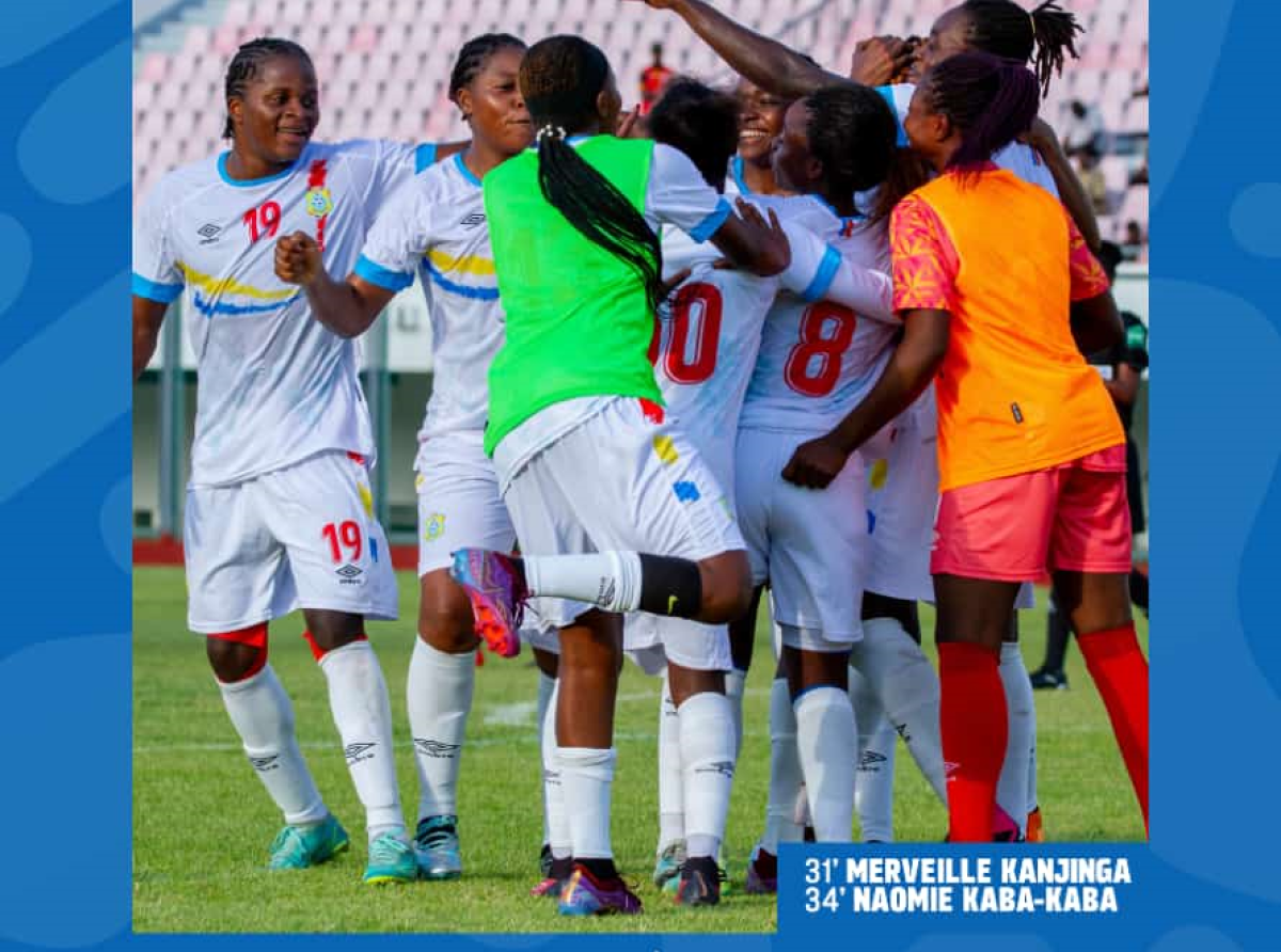 CAN-féminine : la RDC élimine le Bénin, et croise la Guinée-équatoriale au deuxième tour