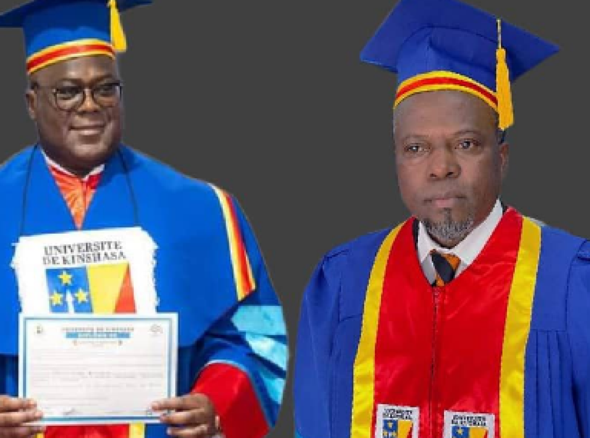 UNIKIN : Jeanneau Kikangala salue l'élévation du Président Tshisekedi au rang de Docteur Honoris Causa !