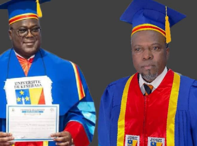 UNIKIN : Jeanneau Kikangala salue l'élévation du Président Tshisekedi au rang de Docteur Honoris Causa !