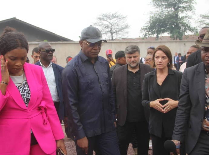 Grâce aux efforts de Gentiny Ngobila et Laetitia Bena Kabamba Kinshasa Bopeto: le Groupe Albayrak enclenche l'assainissement dans quelques jours