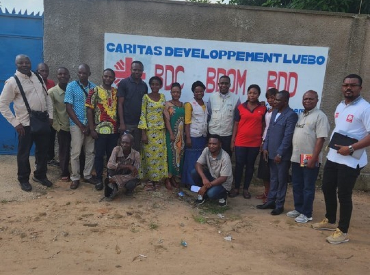 KASAI CENTRAL : l’Abbé Edouard Makimba prêche l’Ethique, la bonne gouvernance…au Personnel des Caritas-Développement Luiza, Kananga et Luebo