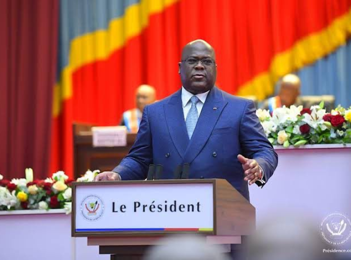 S’exprimant devant le Congrès , RDC : Félix Tshisekedi salue les avancées significatives enregistrées dans le secteur de la presse