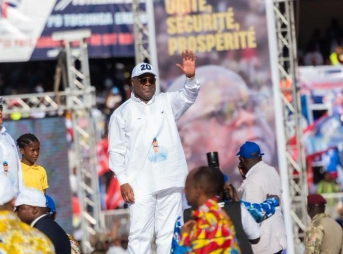 Plus de 80.000 personnes mobilisées au Stade de Martyrs, RDC : Félix Tshisekedi appelle au renouvellement de la confiance des congolais pour parachever sa mission 