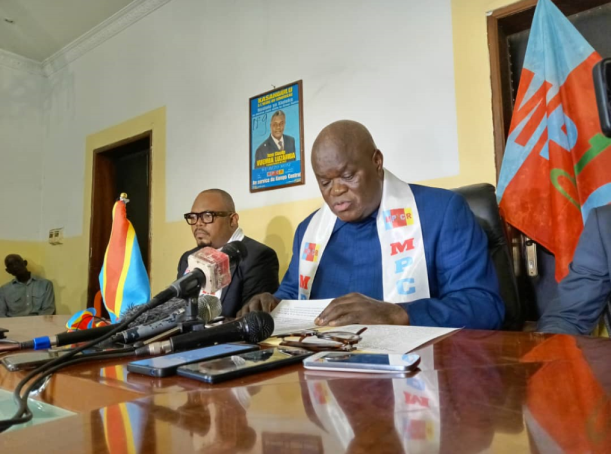Présidentielle 2023, ABA/MPCR : Jean Claude Vuemba jette son dévolu sur Moïse Katumbi pour sortir le peuple congolais de la misère