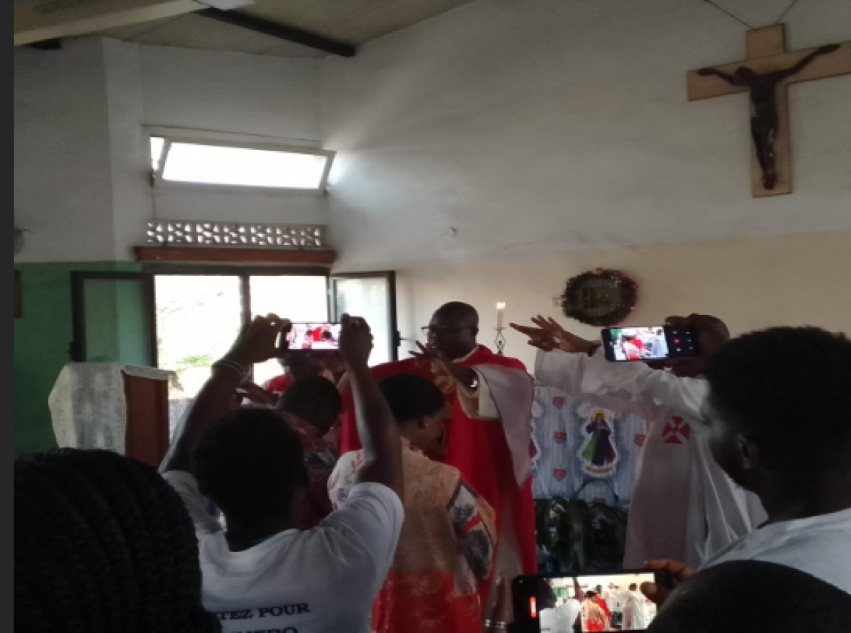 Limete: Jean Pierre Claver Ngalamulume se lance dans la campagne avec la bénédiction de ses Pères spirituels